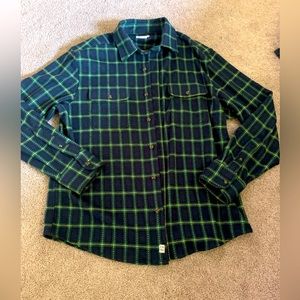 Fair Harbor Men’s Dunewood Flannel- size M